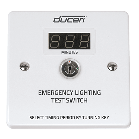 ESP Duceri Emergency Light LCD Test Switch