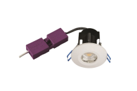 TRIUMPH ACTIVATE LEDCHROIC 8W LED downlight, IP65, 92mm, White, 3000K, dimmable + Emergency