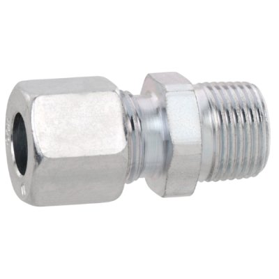 Koppeling recht 8 x R 1/8 bicone cu