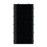 LEDJ Black RGB Starlit 2ft x 4ft Dance Floor Panel