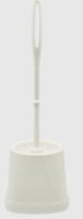Toilet Brush with Holder - White One Size