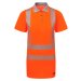 PULSAR&reg; LIFE Women's Hi-Vis Short Sleeve Orange Polo Shirt