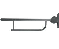 HINGED SUPPORT RAIL S6360RN CHARCOAL GREY