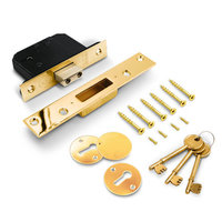 TSSBSMDL25VB 5L DEADLOCK BRASS 2.5" VISI PACK