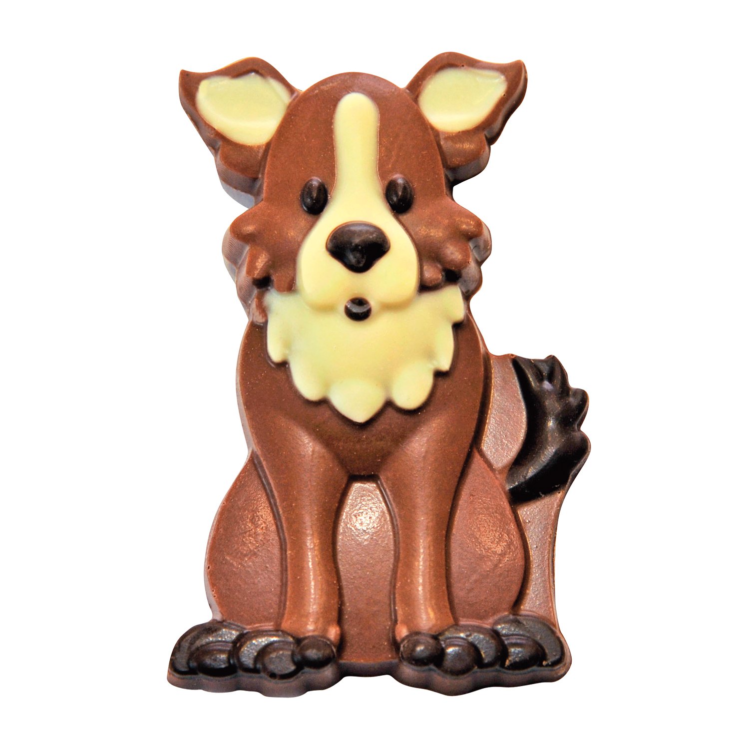 Shep the Sheepdog - decorated solid milk chocolate - appr 37pcs - 1kg