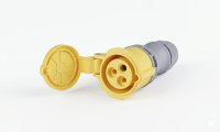EBASEE CEE IP44 32A Socket Female Coupler 3x32A 110V Yellow