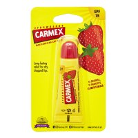 Carmex Strawberry Lip Balm Tube SPF15 10g