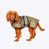 Danish Design 2In1 Light Reflective Coat Khaki