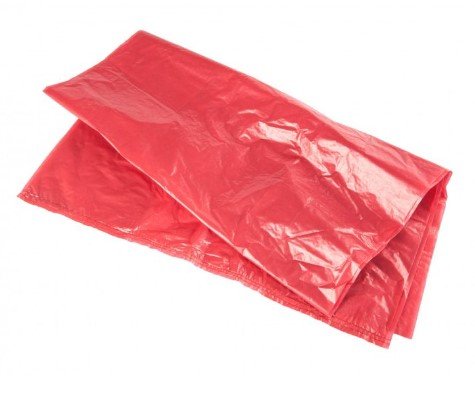 Transparent Bag - Red 500 x 975 x 1143mm