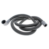 Whirlpool Hotpoint Indesit Washing Machine 90deg Drain Hose 2050mm Length 31mm Cuff At Bend 18mm Straight End Genuine