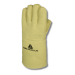 Delta Plus TERK500 Xtrem Heat/Cut Resistant E Gloves, Yellow, One