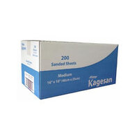 Kagesan Bulk Blue Box Sandsheets - Medium 16" x 10" x 200