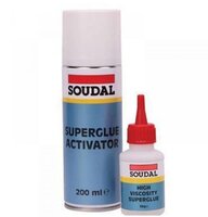 Soudal Instant Bond Superglue Mitre Kit