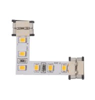 VEGAS EASY CLIP L-STRIP RIGHT CONNECTOR&nbsp; 9.6W / 24V 4000K Priced per 1pc