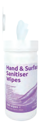 SANITISING HAND WIPES 200 SHEET