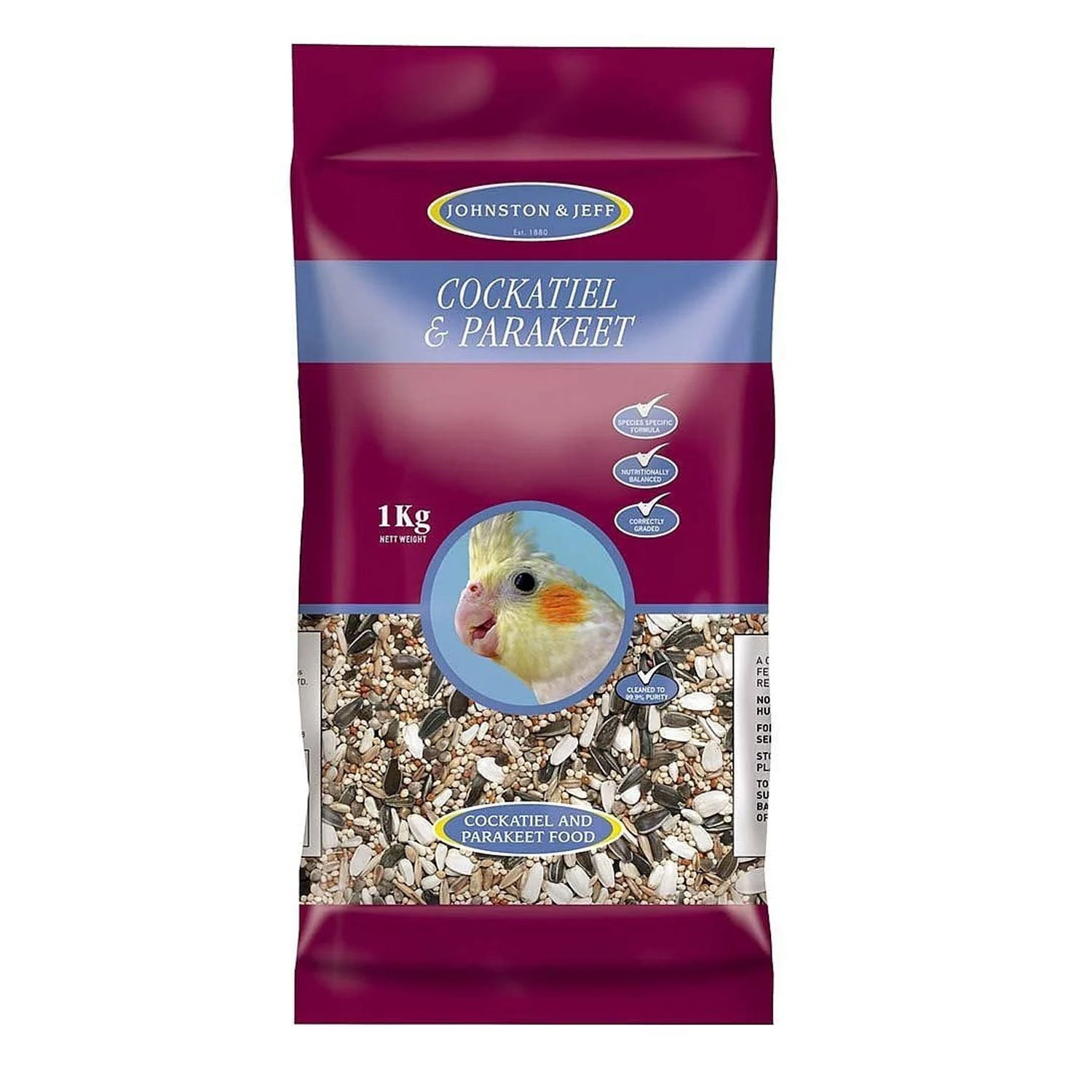 Johnston & Jeff Parakeet & Cockatiel Mix