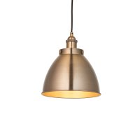 FRANKLIN SMALL PENDANT ANTIQUE BRASS