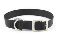 Ancol Viva Nylon Buckle Collar 39-48cm Size 5 Black x 1