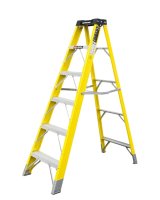 6 THREAD FIBREGLASS LADDER 165CM