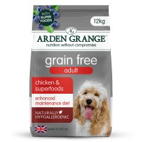 Arden Grange Adult Dog Grain Free Chicken & Superfoods 12kg
