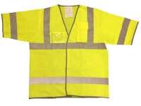 BOA High Visibility Short Sleeve Vest Class 3 Yellow or Orange