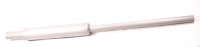 EXHAUST SILENCER - VERTICAL FITTING - SILVER