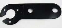 Socket plate single black