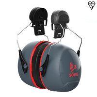 JSP Sonis 3 Helmet-Mounted Ear Defenders