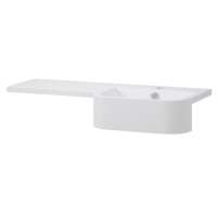 Instinct Keros 1000mm Isocast Basin Right Hand White INST049087