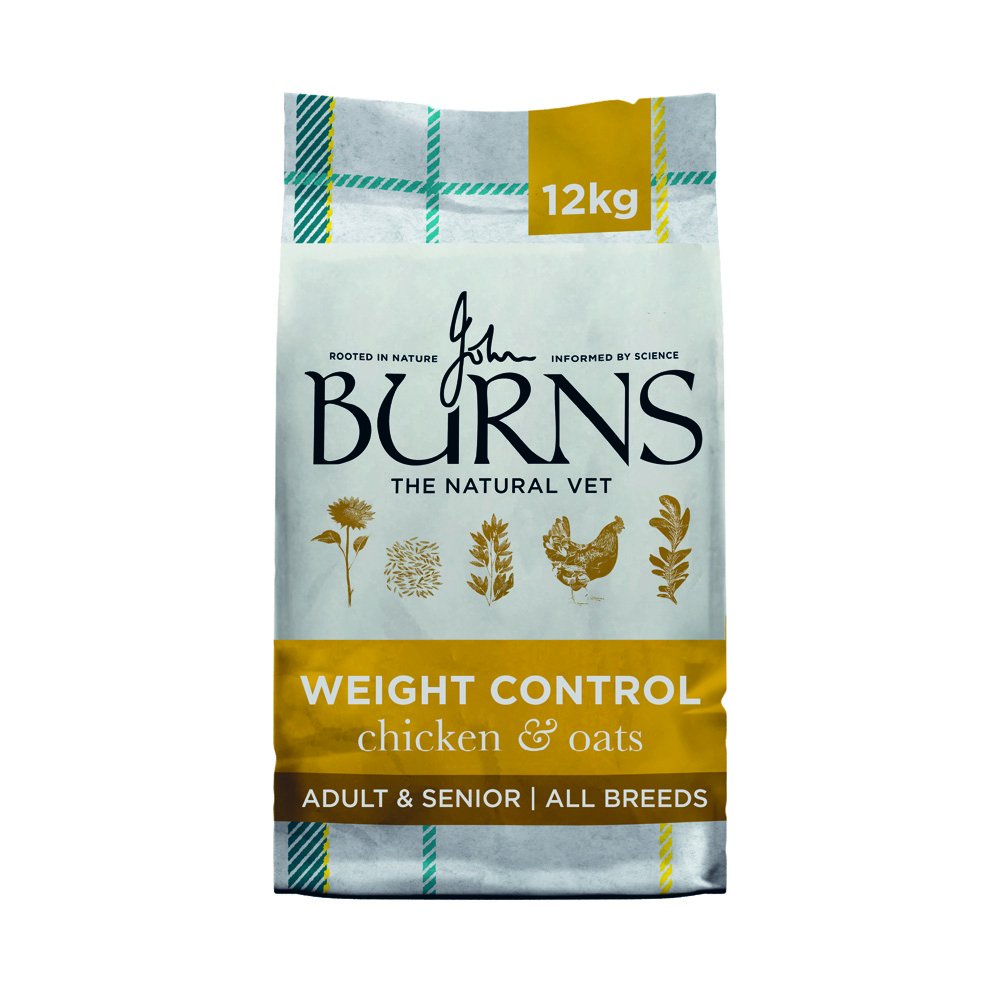 Burns Adult Dog Weight Control Chicken & Oats