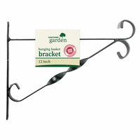 HBB12B 12 BLACK HANGING BASKET BKT