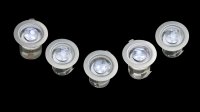 VITA 5 Light Recessed Circular LED Kit, Blue