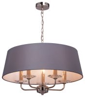 5L STYLO NICKEL COLOUR PENDANT C/W GREY