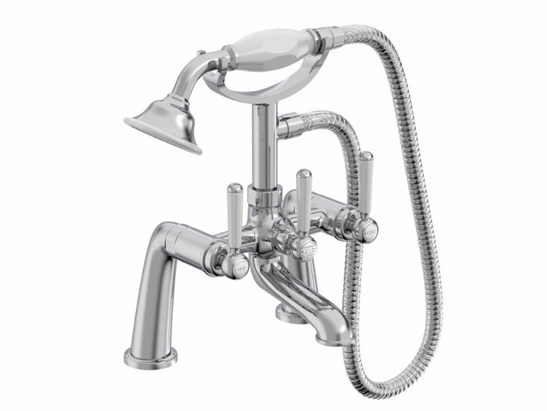 LANSDOWN BATH SHOWER MIXER CHROME