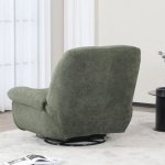 Ebba Recliner Swivel Chair Green 3
