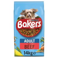 Bakers  Adult Complete Beef & Vegetables 14kg