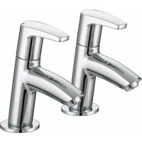 Bristan Orta Basin Taps Chrome OR 1/2 C