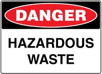 Hazardous Material Signs - Available in Sign Material - PVC, ACM, ADHESIVE