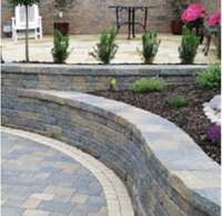 Tobermore Secura Lite/Garden Stone Slate Wall Cap Each