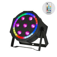 Equinox Eclipse 7 x 5w RGBW with RGB LED Ring