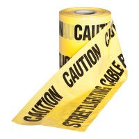 ProSolve STREETLT Underground Warning Tape for Street Lighting 150mm x 365m (Yellow & Black)