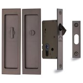 FLUSH PULL PRIVACY MATT BRONZE