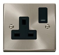 13A 1 Gang DP Switched Socket Outlet