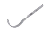 4" GALVANIZED 192243 HALF ROUND SIDE RAFTER BRACKET