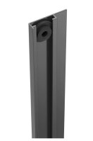 Durapost Cover Strip for U Channel Anthracite Grey 2.1 Metre (To Order)