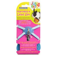 Ancol Rabbit Harness & Lead Set Blue 1x3