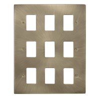 VPAB20509 GridPro 9G Plate Deco Antique Brass