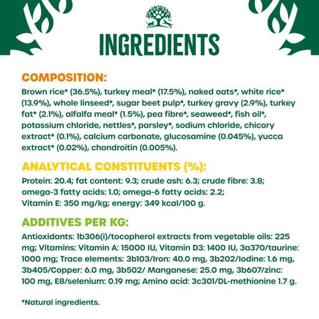 James Wellbeloved Senior Dog Turkey & Rice 2kg TrustPet