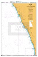 ADMIRALTY Chart - IN257 Malvan to Kundapura