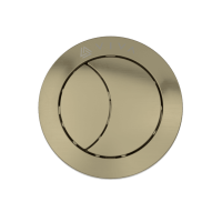 Viva Uni Button Brushed Brass (For Skylo Flush Valves)